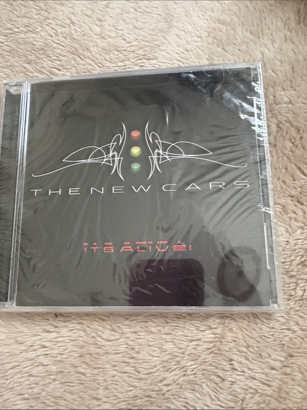 NWT The New Cars "It's Alive!" CD - Black Cover with Red & Green Accents